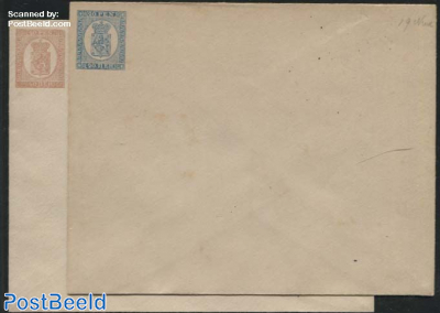Envelopes 20p and 40p, New prints of 1893