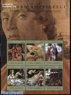 Sandro Botticelli 6v m/s