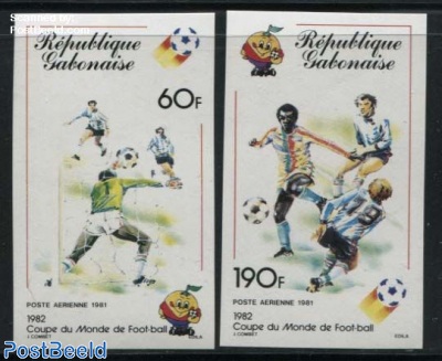 Worldcup Football 2v, imperforated