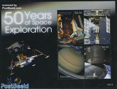50 Years of Space exploration 4v m/s