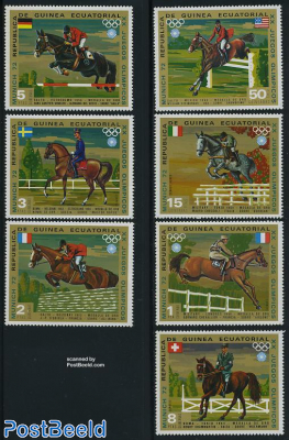 Olympic games, horses 7v