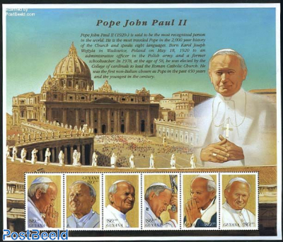 Pope John Paul II 6v m/s