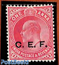 1A, C.E.F., Stamp out of set
