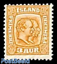 3A yellowbrown, Stamp out of set