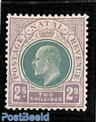 2sh, WM Crown-CA, Stamp out of set