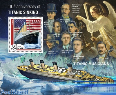 110th anniversary of the sinking of the Titanic
