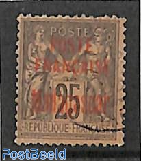 25c, used, Stamp out of set