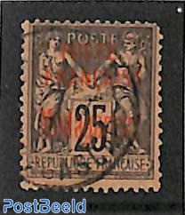 25c, used, Stamp out of set