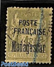 1fr, used, Stamp out of set