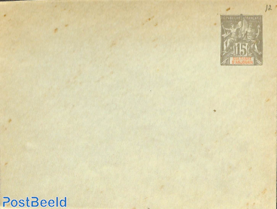 Anjouan, Envelope 15c, 122x95mm