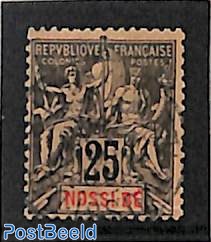 25c, Nossi-Bé, Stamp out of set