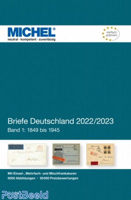 Michel catalog Letters Germany 2022/2023 volume one: 1849-1945