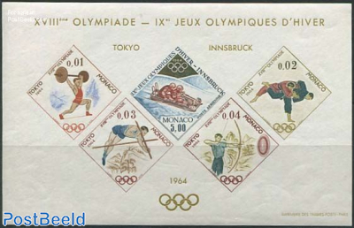 Olympic Games, Special sheet