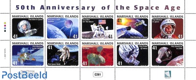 50th anniversary of the space age 10v m/s