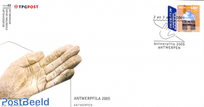 Antwerpfila 2005, Cover with special cancellation