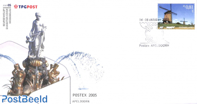 Postex 2005, Cover with special cancellation