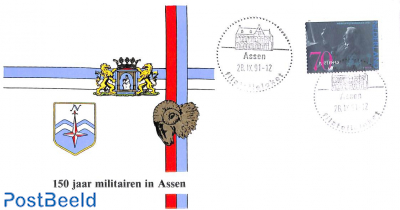 150 years militairs in Assen, Special cover