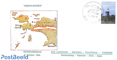 New Guinea veterans day, special cover