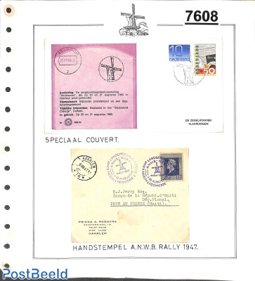 2 covers from a mill collection