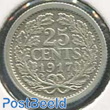 25 cents 1917
