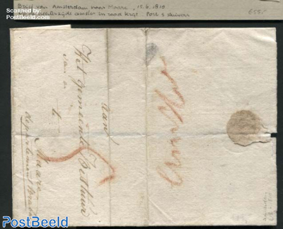 Letter from Amsterdam to Maare