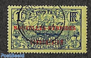 1Fr, Stamp out of set