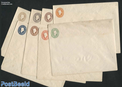 Set of 8 Envelopes (148x118mm)