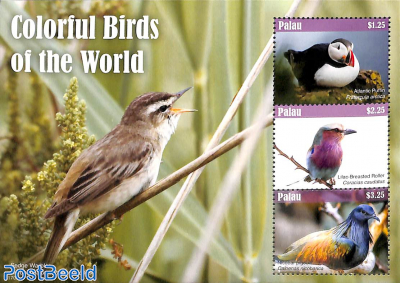 Colorful birds of the world 3v m/s