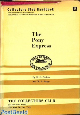 The Pony Express, C. Nathan 1962