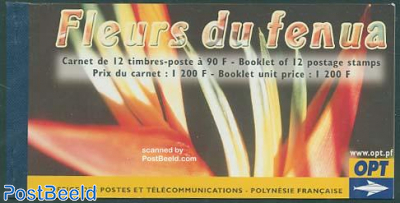 Flowers 12v in booklet