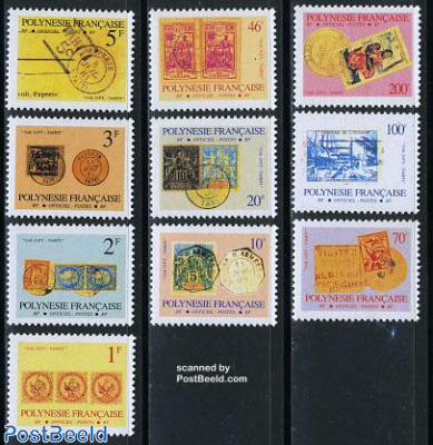 On service, postal history 10v