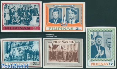 Kennedy 5v imperforated (not official)