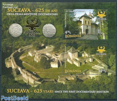625 Years Suceva, special sheet