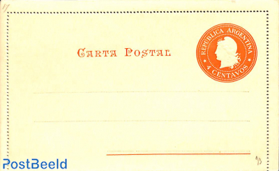 Letter card 4c