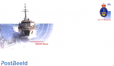 Envelope 45c, HMAS Huon