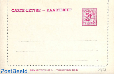 Card letter 2F (F-N)