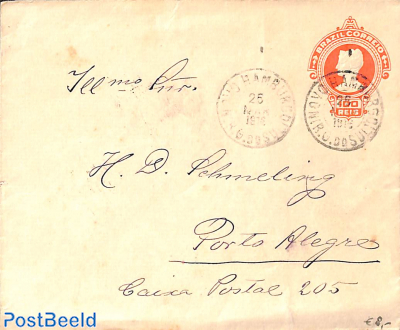 Envelope 100R, used