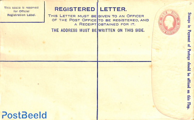 Registered envelope 10c