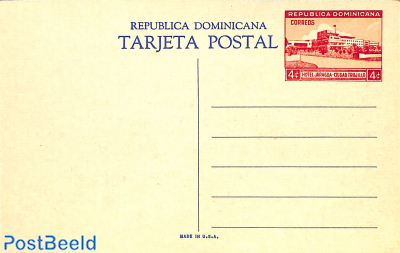 Postcard 4c, Hotel Jaragua