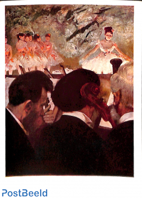 Edgar Degas, Musiciens à l'orchèstre