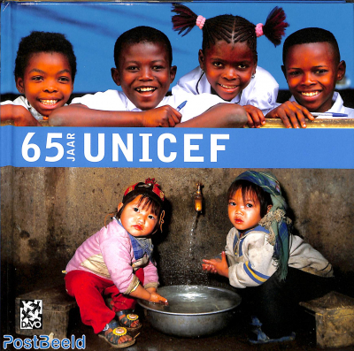 Theme book No. 26, 65 jaar Unicef (book with stamps)