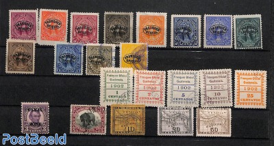Lot mixed stamps