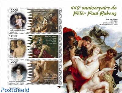 445th anniversary of Peter Paul Rubens 