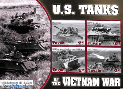 US Tanks of the Vietnam war 4v m/s