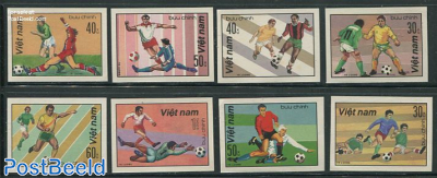 World Cup football 8v imperforated