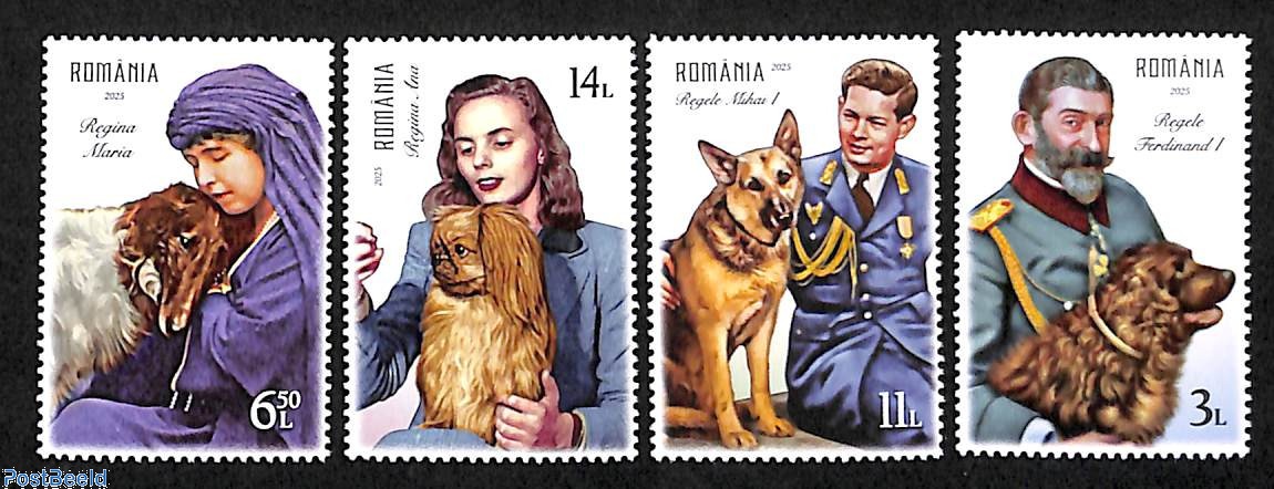 Timbre Royal Timbre 2025, Roumanie Royal dedication 4v, 2025 - Philatélie ...