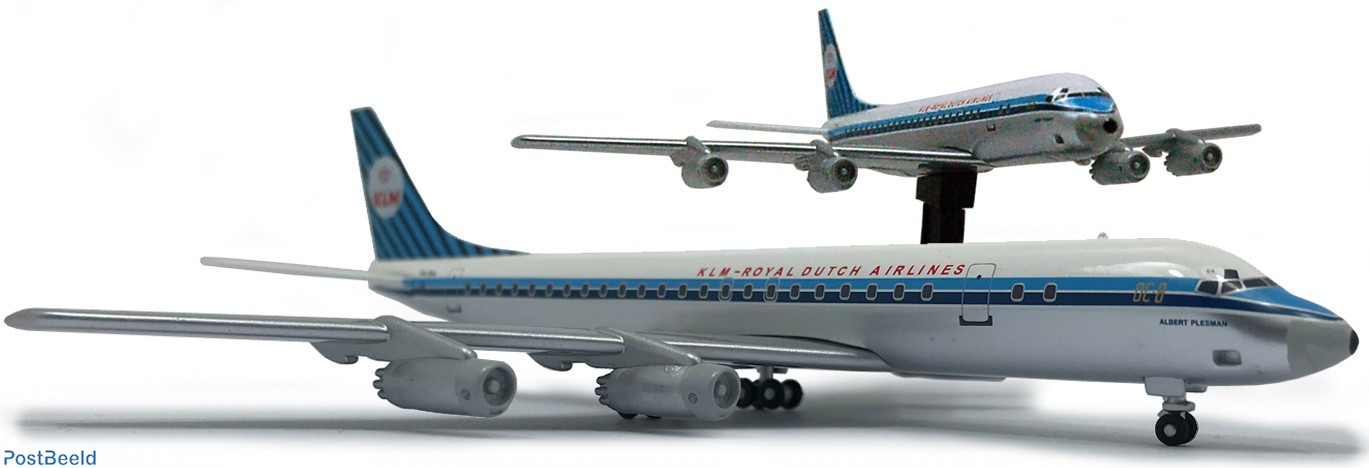 Douglas DC-8 KLM, 1:300 - Philatélie - PostBeeld.fr