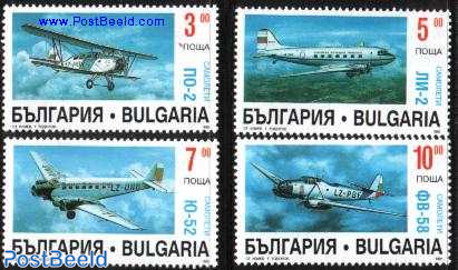 1995 Timbres: transports Aviation complète.Edition. Roumanie 5141-5146 Timbres pour Les collectionneurs 