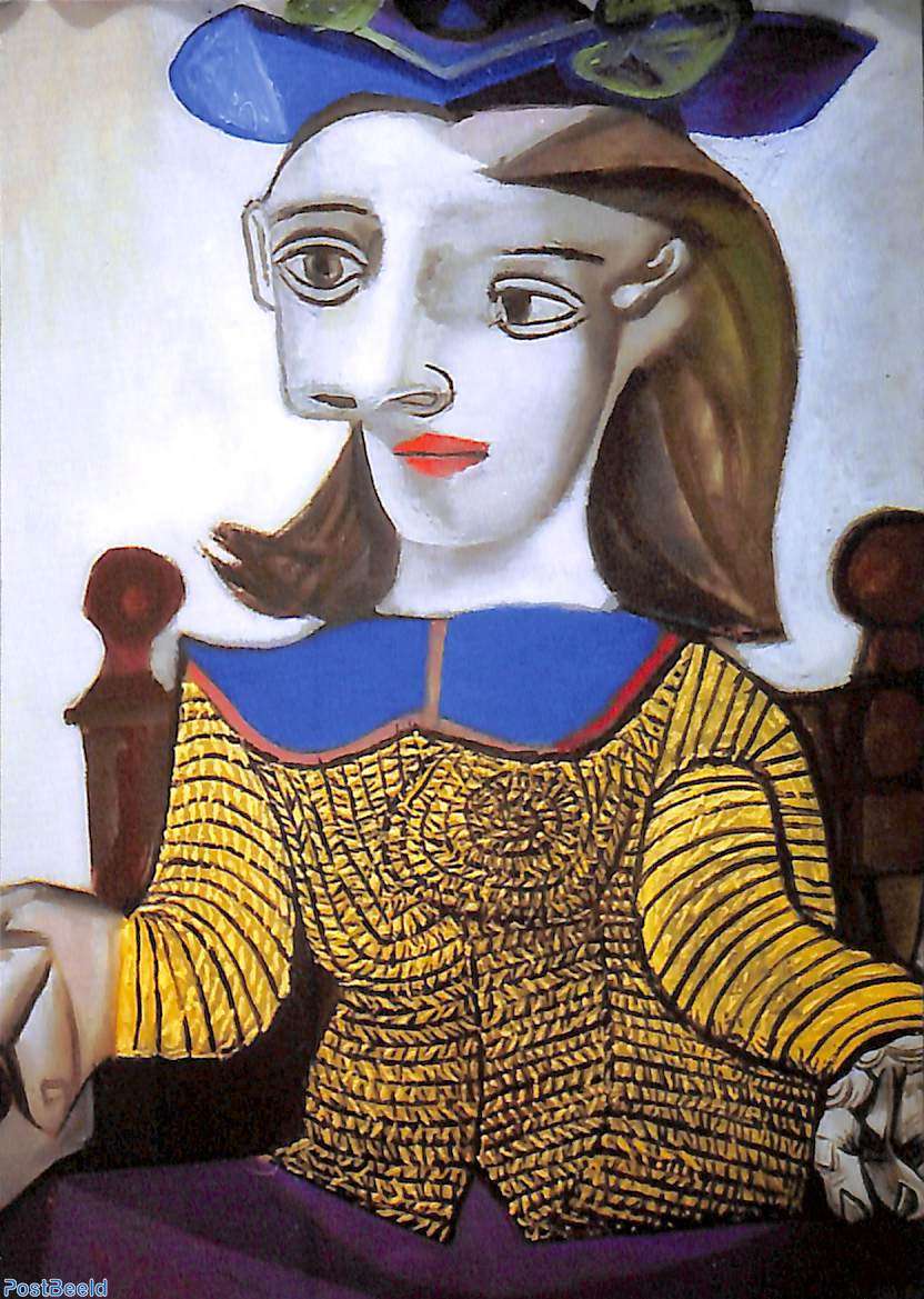 PICASSO 悶える Portrait de Dora Maar クッションカバー