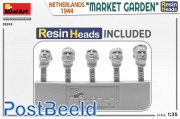 “Market Garden” Netherlands 1944. with Resin Heads